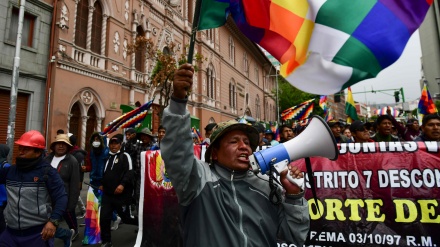 Protestat e përkrahësve të Morales në Bolivi