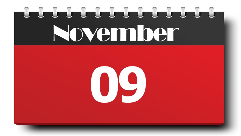 Lintasan Sejarah 9 November 2019