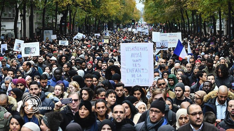 Fransa'da İslamofobiye karşı gösteri yapıldı 