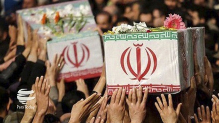 بازگشت پیکر پاک 55 شهید دفاع مقدس به ایران اسلامی