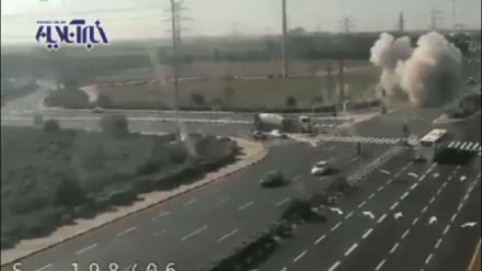 Vídeo: Cohete palestino impacta en área metropolitana de Tel Aviv