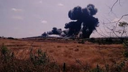 一架战斗机在印度执行任务时坠毁 飞行员安全