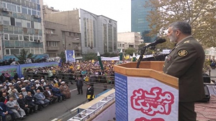Генерал Мўсавий: душманларнинг  фитна ва таҳдидлари Эрон халқи танлаган ҳатти ҳаракатга халал етказа олмайди