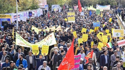 آغاز راهپیمایی 13 آبان در سراسر ایران اسلامی