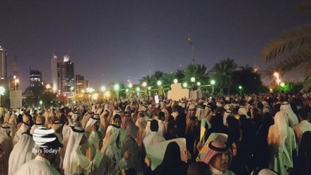 クウェートで反政府デモが実施