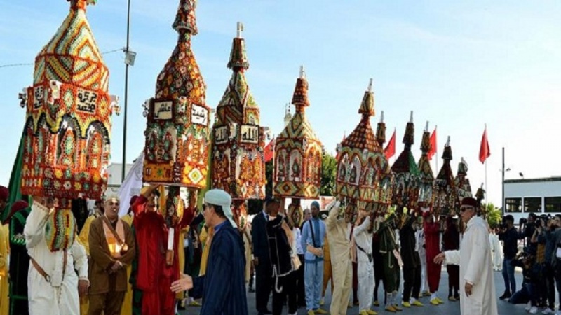 «نمونک شمع»، سنت ۵۰۰ ساله جشن میلاد نبوی در مراکش