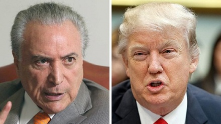 Trump alishauriana na Michel Temer kuivamia kijeshi Venezuela