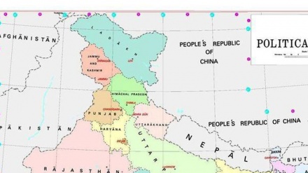 जम्मू कश्मीर का नया नक़्शा, पाकिस्तान ने की भारत की आलोचना 