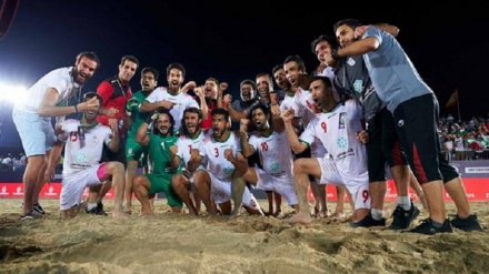 Intercontinental Beach Soccer Cup: Iran 4(1)-3(1) UAE