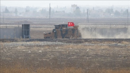 دومین گشت‌زنی مشترک نیروهای ترکیه و روسیه در شمال سوریه
