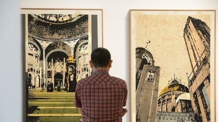 برپایی نمایشگاه هنری با موضوع مسجد در مالزی