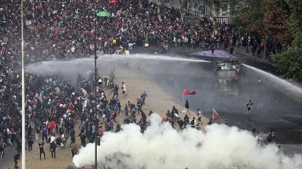 Huelga general en la cuarta semana de protestas en Chile