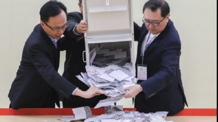 香港市政局选举今天已开始