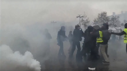 フランスで、「黄色いベスト｣運動が弾圧（動画）