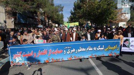  ادامه راهپیمایی مردم ایران در محکومیت اغتشاش آشوبگران