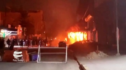 حمله اغتشاشگران به کنسولگری ایران در نجف