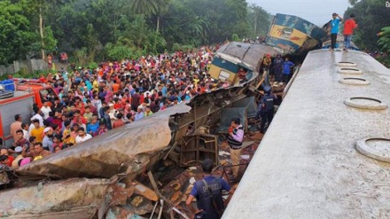 About 16 dead, 60 injured as trains collide in Bangladesh