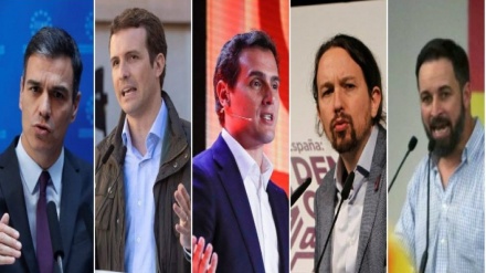 Partidos políticos de España cerraron sus campañas electorales