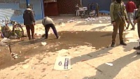 カシミール地方での手りゅう弾による攻撃