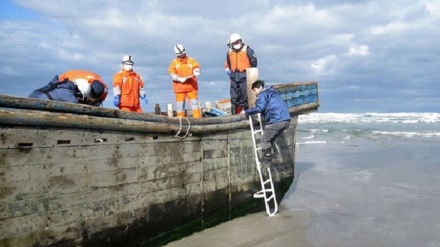 日本海滩发现5具尸体，两头颅