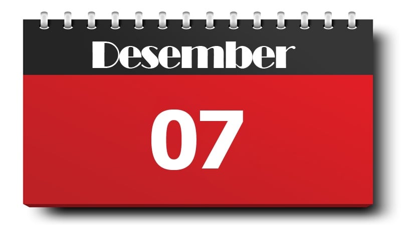 Lintasan Sejarah 7 Desember 2019