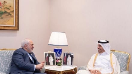 Zarif, Katar Başbakanı ile ikili iş birliğini güçlendirmeyi ele aldı