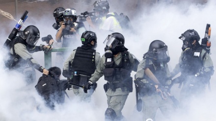 香港警方在五天内拘捕336名抗议者