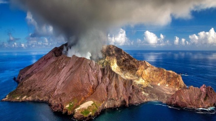 Shpërthimi i vullkanit në Zelandën e Re