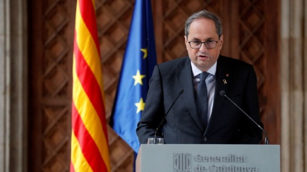 El presidente catalán insiste en un referéndum para Cataluña en su mensaje de Fin de Año