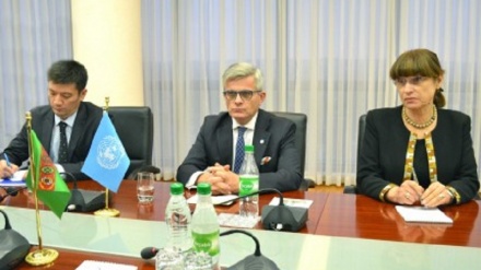 BMG-niň Adam hukuklary baradaky Ýokary komissarynyň müdirliginiň sebitleýin wekili bilen duşuşyk