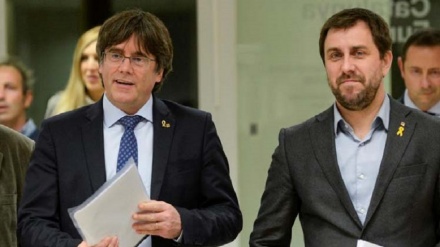 El Parlamento Europeo permite la acreditación a Puigdemont y Comín
