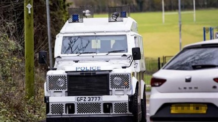 Police patrol attacked with grenade in West Belfast