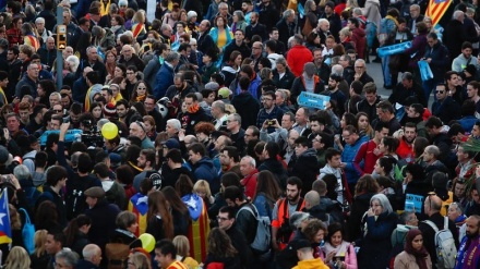 Pro-independence protests erupt near Barcelona stadium before El Clasico