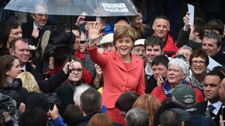 SNP leader rallies Scotland ahead of election