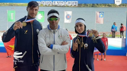 伊朗划船获得金牌