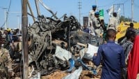 ソマリア首都での爆発事件