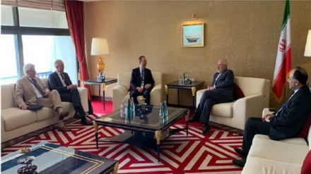 دیدار ظریف با «گروه الدرز» سازمان ملل متحد