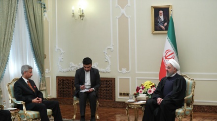 Ruhani'den İran ile Hindistan'ın ilişkilerinin daha gelişmesine vurgu 