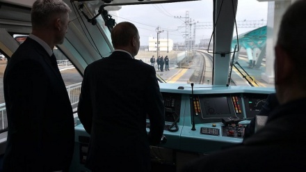 Putin inaugura ferrovia Russia-Crimea
