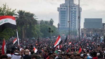 Video: Miles de iraquíes se manifiestan en apoyo a la autoridad religiosa