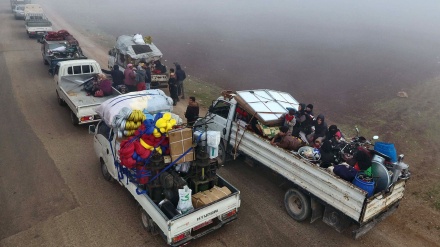 Civilët sirianë ikin nga rajonet jugore të provincës Idlib