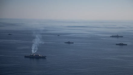 Tahap Pertama Manuver Militer AL Iran, Rusia dan Cina (1)
