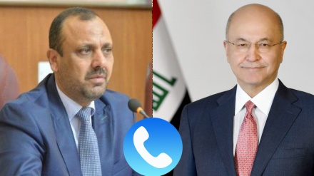 بررسی تحولات شهر نجف محور گفت وگوی رئیس جمهور عراق و استاندار نجف 