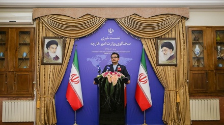 Konferensi Pers Jubir Kemlu Iran di Tabriz