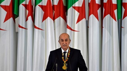  New president sworn in to lead protest-hit Algeria 