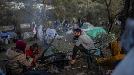 Kampi i refugjatëve në Greqi