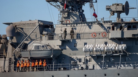 Armada AL Rusia Tiba di Pelabuhan Chabahar (1)