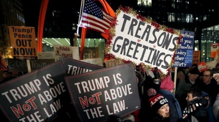 Miles de personas piden impeachment de Trump en Nueva York(Video+Fotos)
