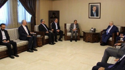 Eýranyň daşary işler ministrniň ýokary derejeli kömekçisi Siriýanyň daşary işler ministri bilen duşuşdy