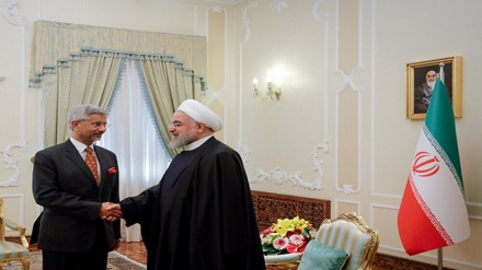 Fotos: Encuentro de Rohani con el canciller de la India